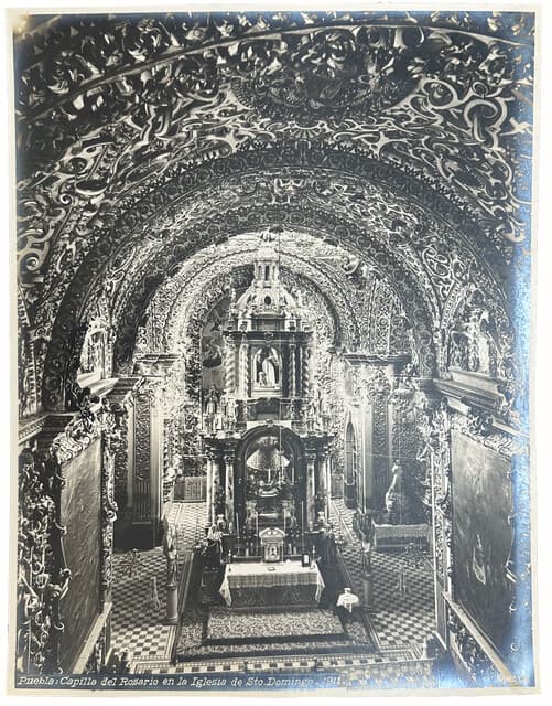 Puebla: Capilla del Rosario en la Iglesia de Sto. Domingo de Guillermo Kahlo