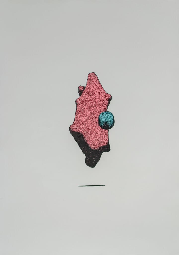Landscape de Daniel Resendiz - Ink on paper, 2023