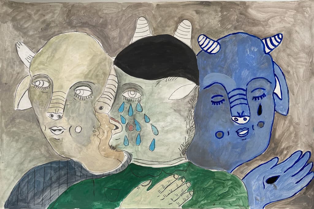 Sin título de Pablo Piza - Watercolor and Ink, 2021