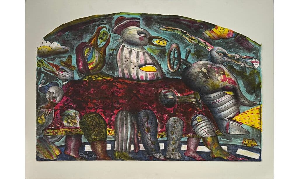 Sin título de Alejandro Colunga - Mixed media, 1980s-1990s