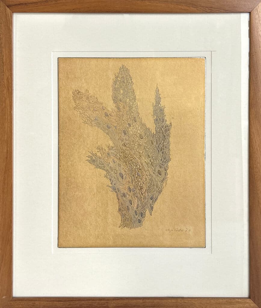 Sin título de Olga Costa - Ink on paper, 1975
