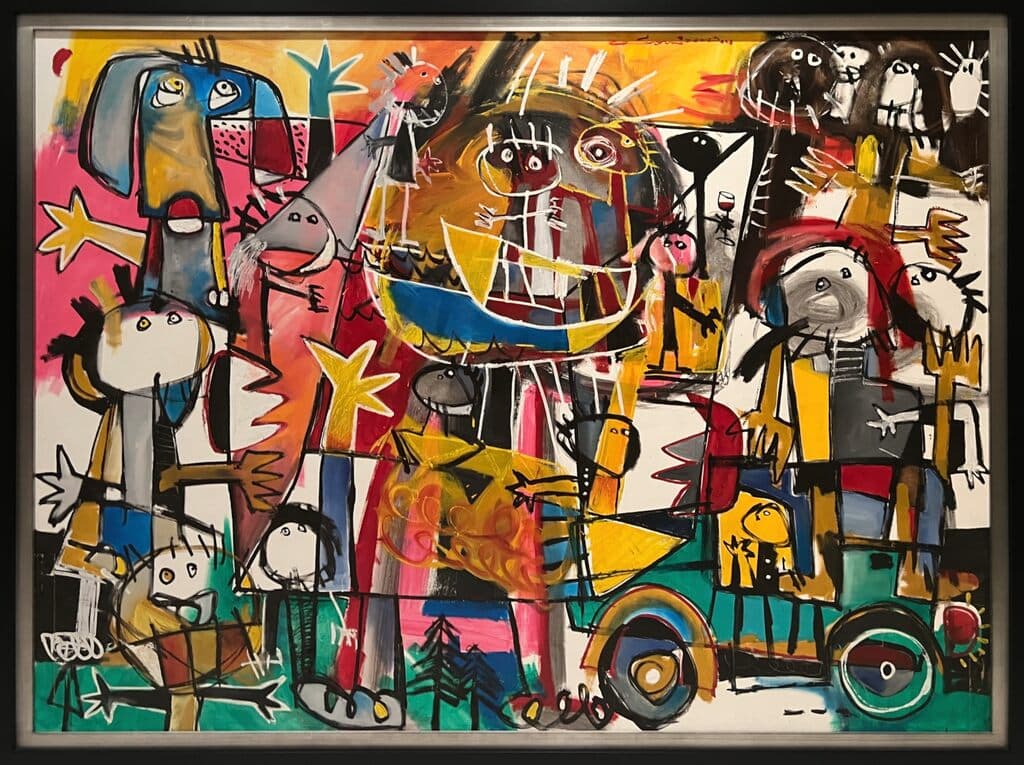 Mediterraneo de Pacco Soriano - Oil on canvas, 2021