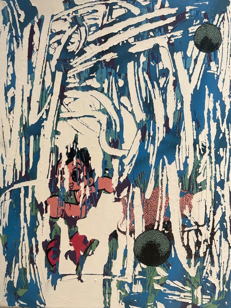 Sin título de Daniel Resendiz - Acrylic on canvas, 2023