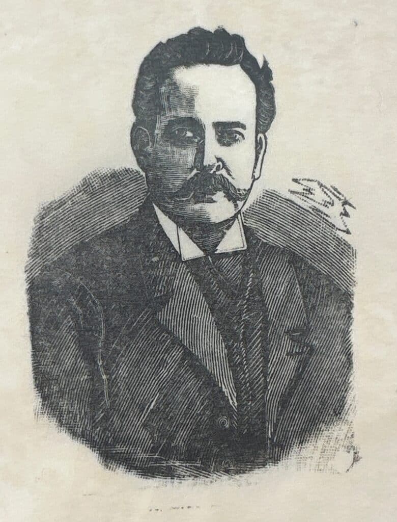 Original Woodcut on Rice Paper de José Guadalupe Posada - Woodcut print on handmade paper, Circa 1890