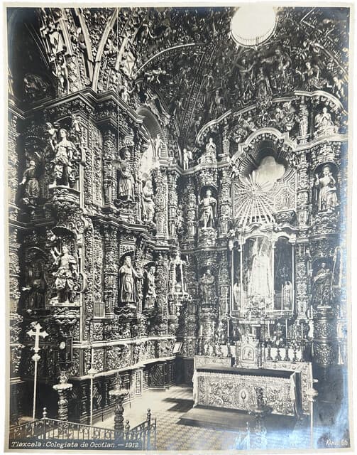 Tlaxcala: Colegiata de Ocotlán de Guillermo Kahlo
