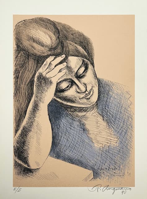 Retrato de Mujer de Raúl Anguiano