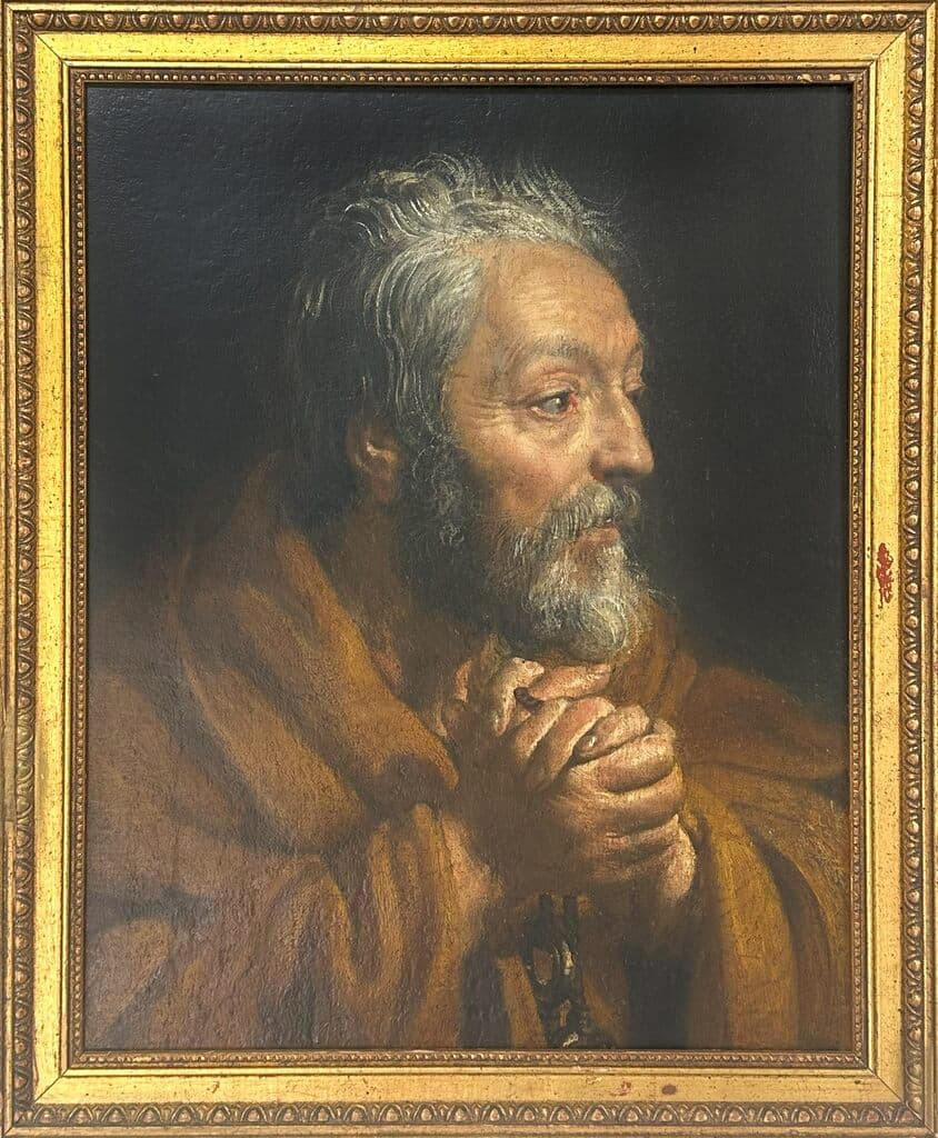 Portrait de 18th Century Spanish School - Oil on canvas, 1700´s