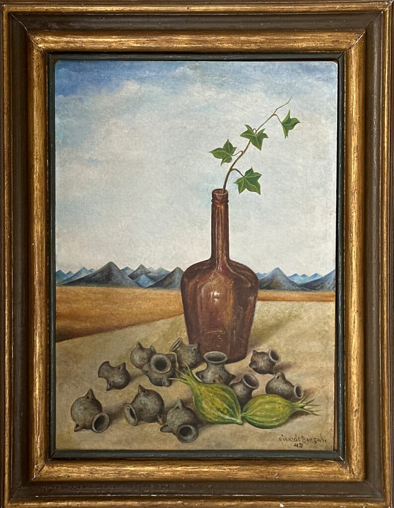 Sin título de Ricardo Baeza Durán - Oil on canvas, 1949