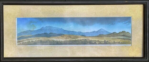 Paisaje de Luis Nishizawa - Watercolors, 1950-1990