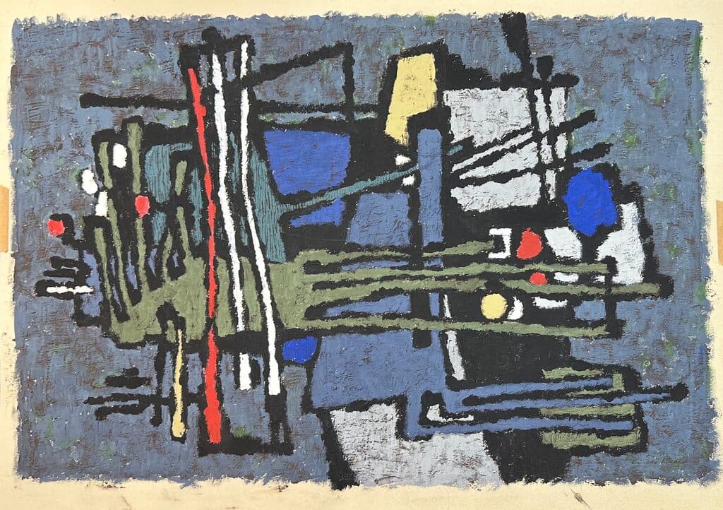 Sin título de Willy Rixen - Mixed Media on paper