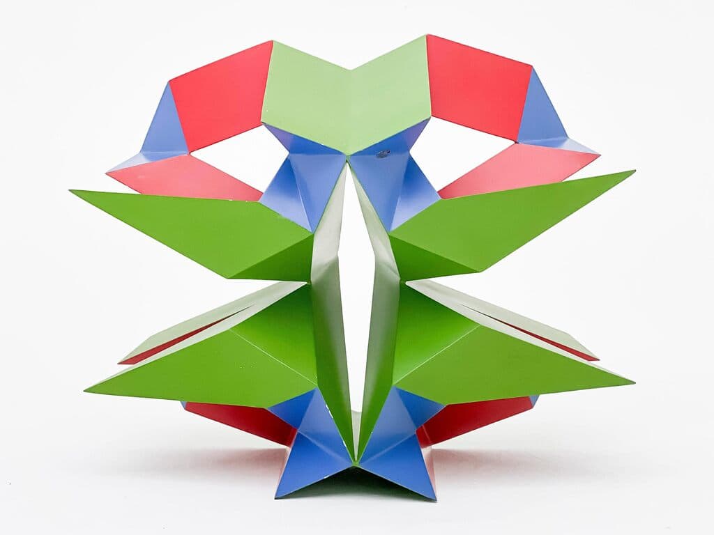 Sin título de Enrique Carbajal Sebastian - Painted Metal, 1984