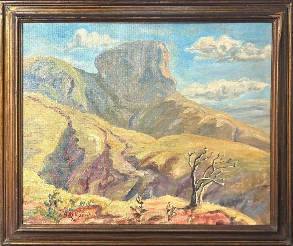 Sin título de Boris Antipovich - Oil on canvas, 1966