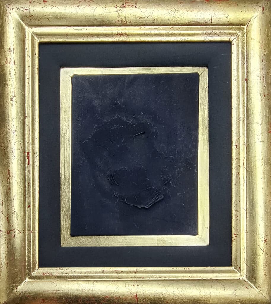 1453 de Beatriz Zamora - Smoke and charcoal on canvas, 1997
