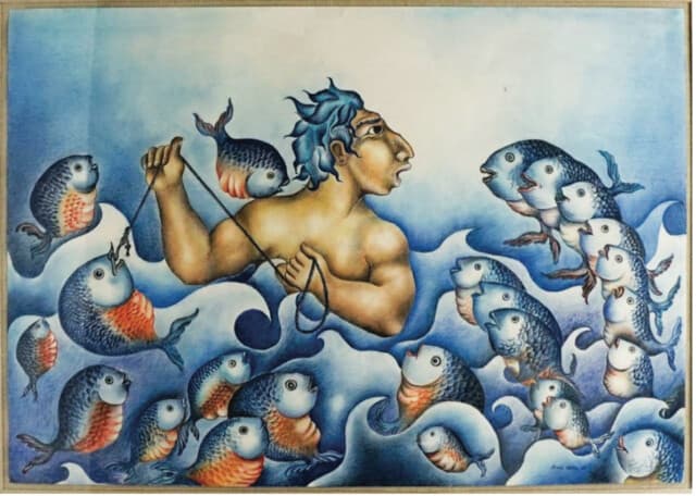 El Pescador de Tomás Pineda Matus