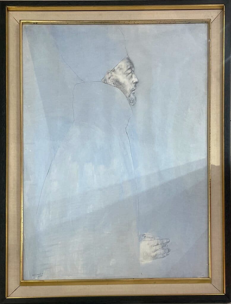 Sin título de Rafael Coronel - Mixed Media on paper, 1969