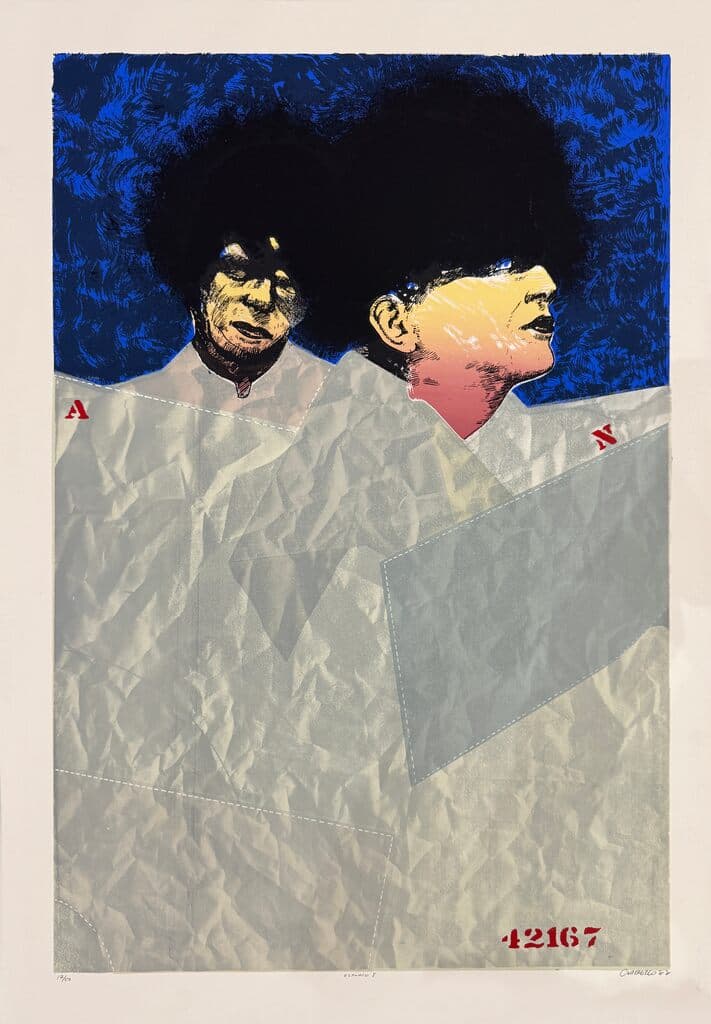 Estudio l de Javier Campos Cabello - Silkscreen, 1988