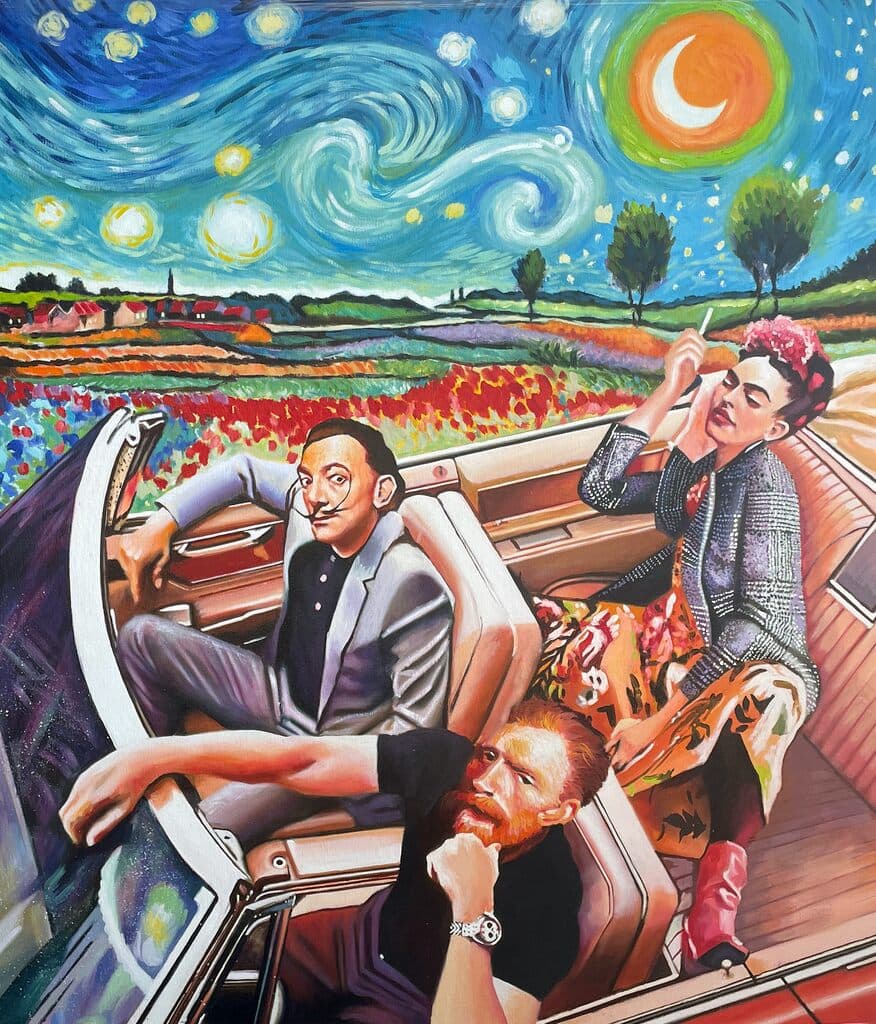 Untitled de Salvador Santana Vázquez - Oil on canvas, 2020