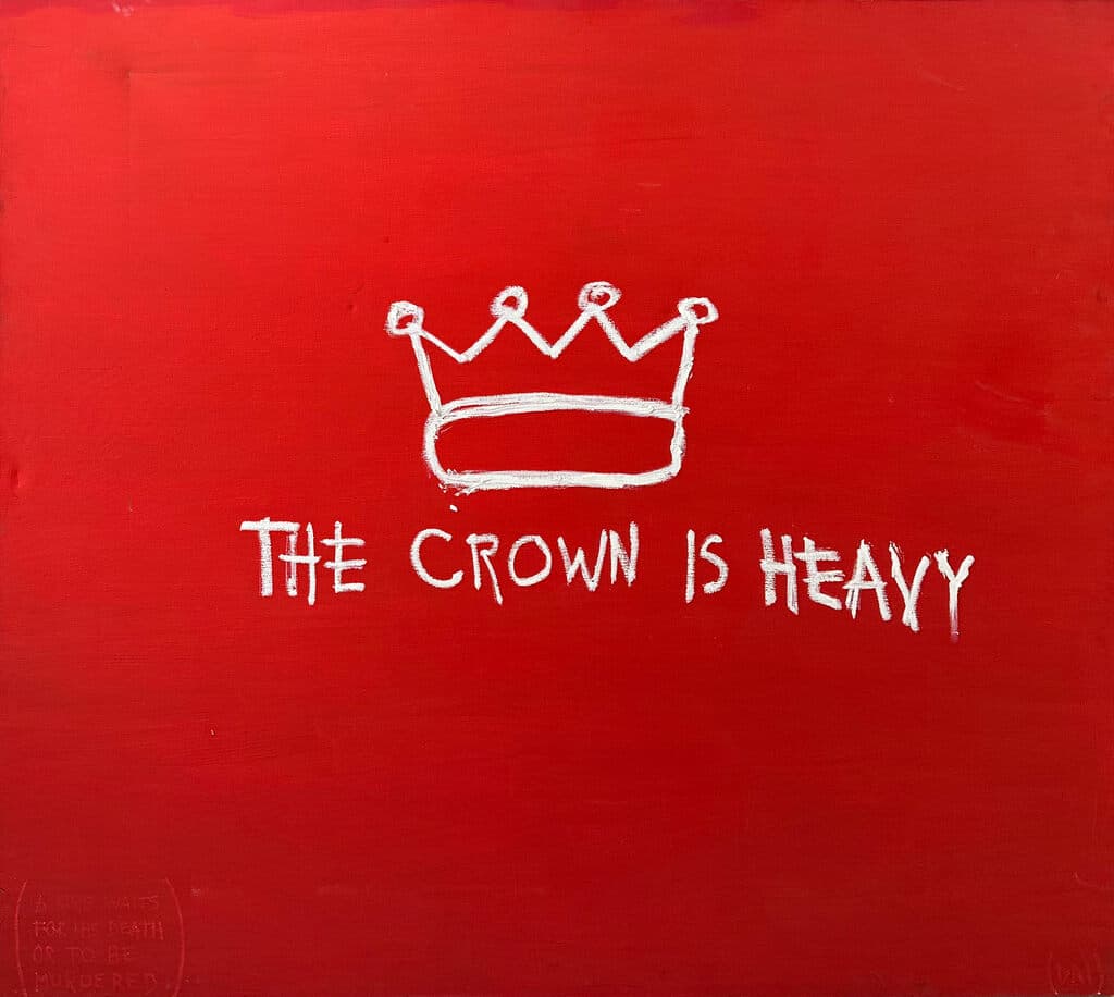 The Crown is Heavy de Diego Medina - Oil on canvas, 2020